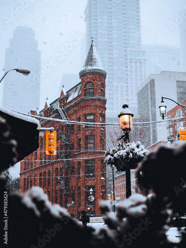 Gooderham Building in Winter