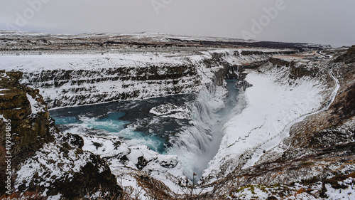 Gullfoss in winter