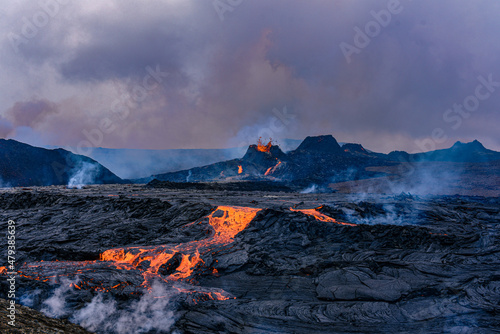 Fagradalsfjall - Volcano eruption in Iceland 2021