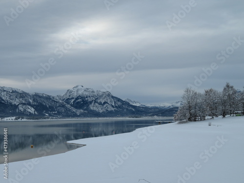 Winterlandschaft am Forggensee © C.Razy