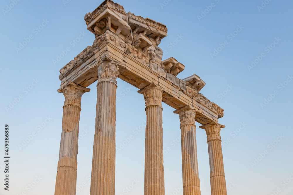 Temple of Apollo in Side, turkish riviera