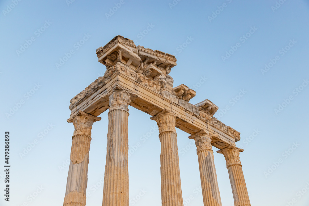 Temple of Apollo in Side, turkish riviera