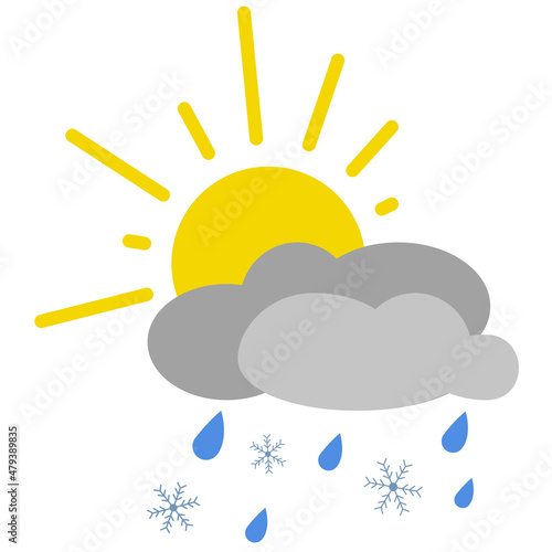 Schneeregen