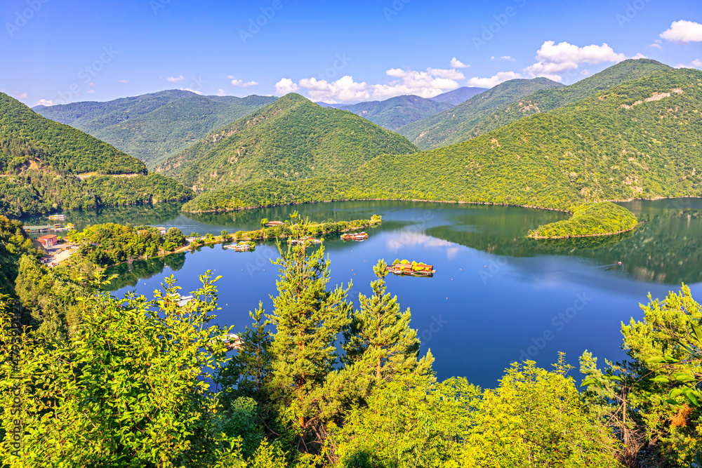 Vacha Dam, Western Rhodopes, Bulgaria