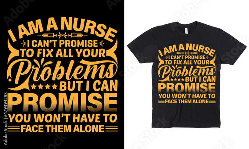 Obraz na plátně I am a nurse I can't promise to fix all your problems but I can promise you won'