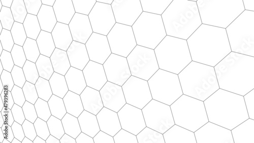 pattern with hexagons