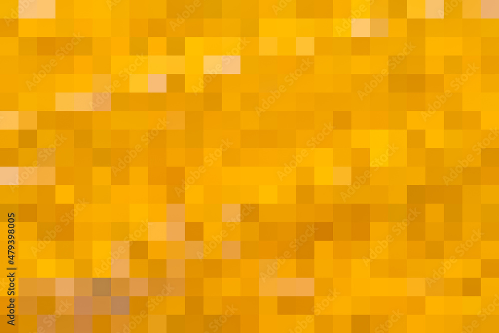 Saturated yellow and orange squared texture Saturated yellow and orange squared texture