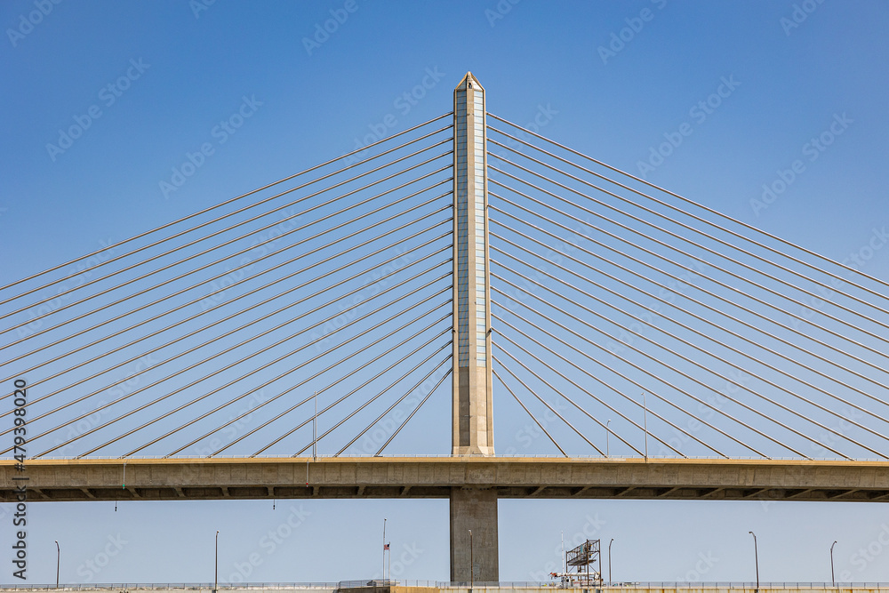 Obraz premium Cable Bridge Strands