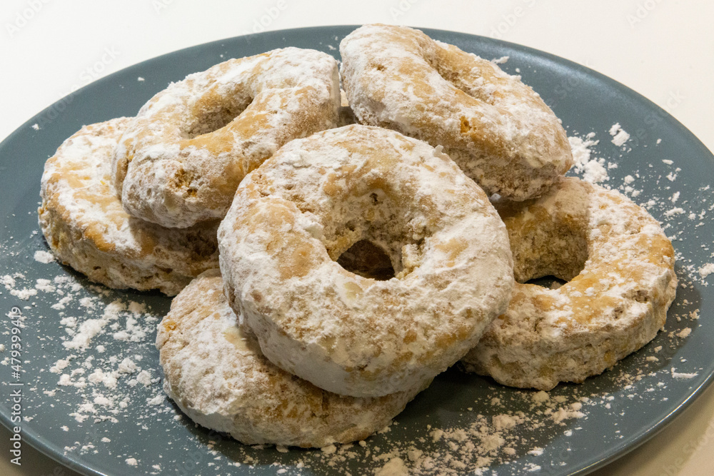 roscos de vino dulce , rosquillas de vino dulce 