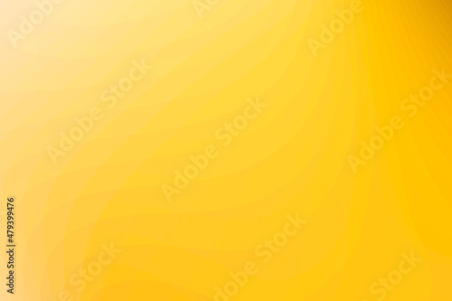 Smooth gradient yellow posterization curves