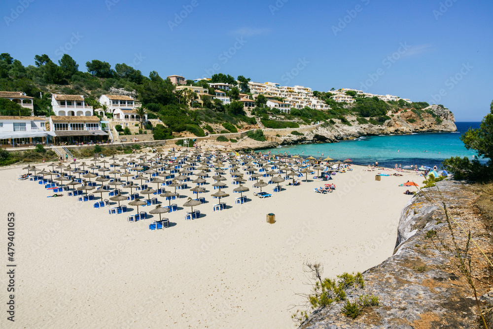 Cala Romantica, - S Estany den Mas-, Manacor, costa de Llevant. Mallorca, Islas Baleares. Spain