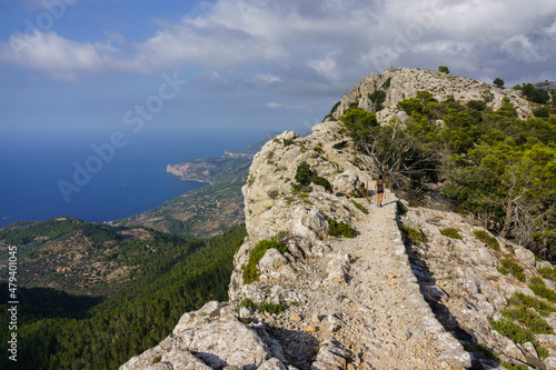 camino del Archiduque, Valldemosa,  Sierra de Tramontana, Mallorca, islas baleares, Spain photo