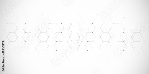 Molecular structure and genetic engineering, science, innovation technology