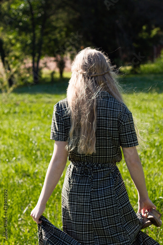girl in park