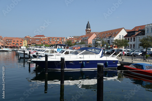 Hafen in Waren an der Müritz photo