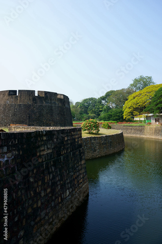 View of Palakkad fort that was captured by Hyder Ali in 1766 AD. (ID: 479408805)