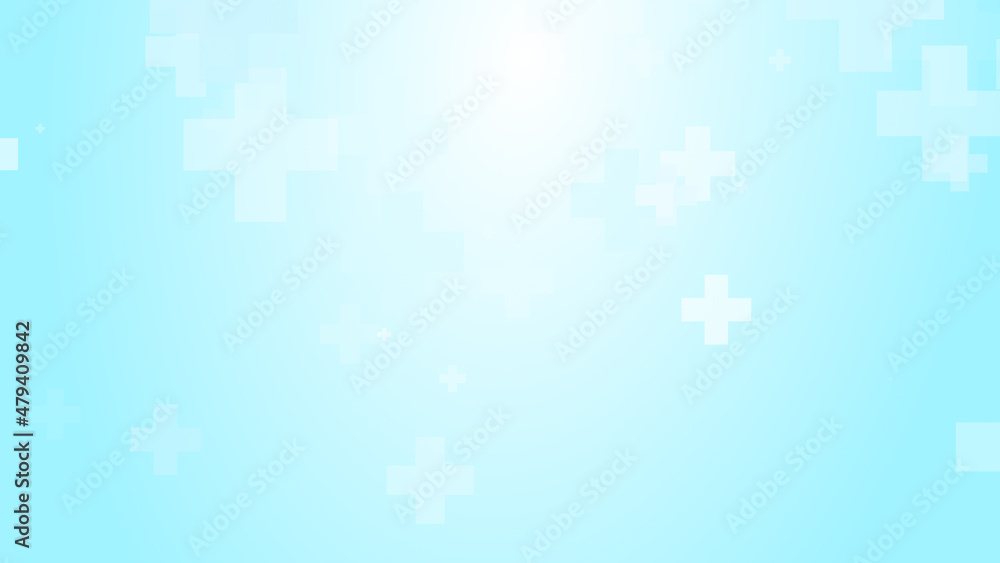 Abstract medical white blue cross pattern background. Abstract medical white blue cross pattern background.