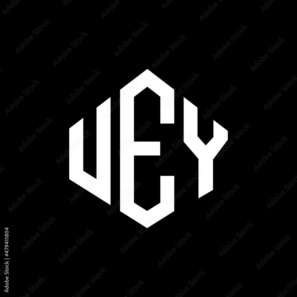UEY letter logo design with polygon shape. UEY polygon and cube shape logo design. UEY hexagon vector logo template white and black colors. UEY monogram, business and real estate logo. UEY letter logo design with polygon shape. UEY polygon and cube shape logo design. UEY hexagon vector logo template white and black colors. UEY monogram, business and real estate logo.
