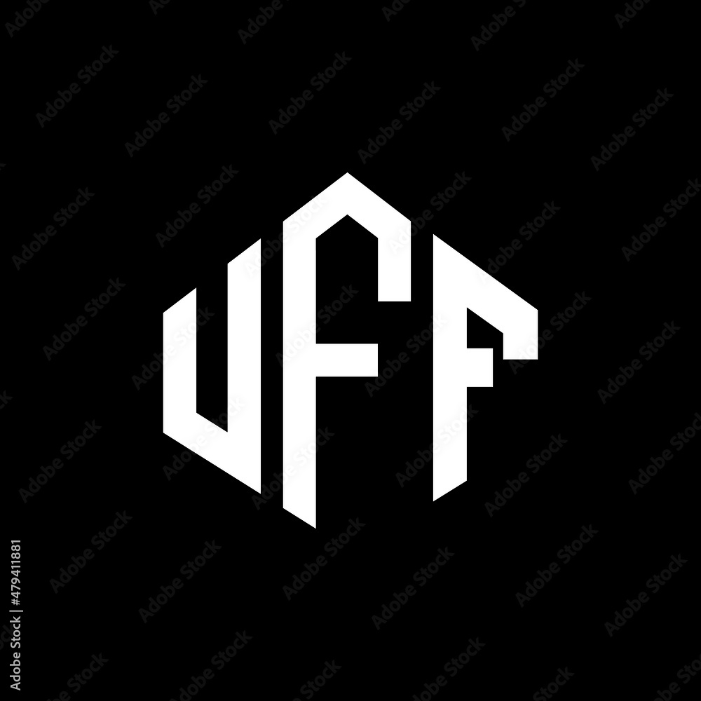 UFF letter logo design with polygon shape. UFF polygon and cube shape logo design. UFF hexagon vector logo template white and black colors. UFF monogram, business and real estate logo. UFF letter logo design with polygon shape. UFF polygon and cube shape logo design. UFF hexagon vector logo template white and black colors. UFF monogram, business and real estate logo.
