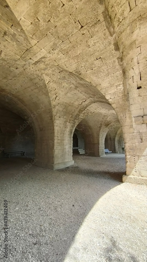 Obraz premium JARDINS DE L'ABBAYE VILLENEUVE LES AVIGNON (Gard)