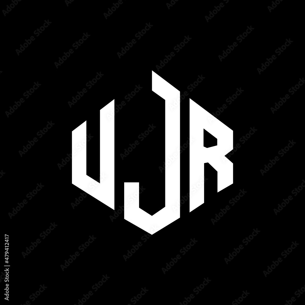 UJR letter logo design with polygon shape. UJR polygon and cube shape logo design. UJR hexagon vector logo template white and black colors. UJR monogram, business and real estate logo. UJR letter logo design with polygon shape. UJR polygon and cube shape logo design. UJR hexagon vector logo template white and black colors. UJR monogram, business and real estate logo.