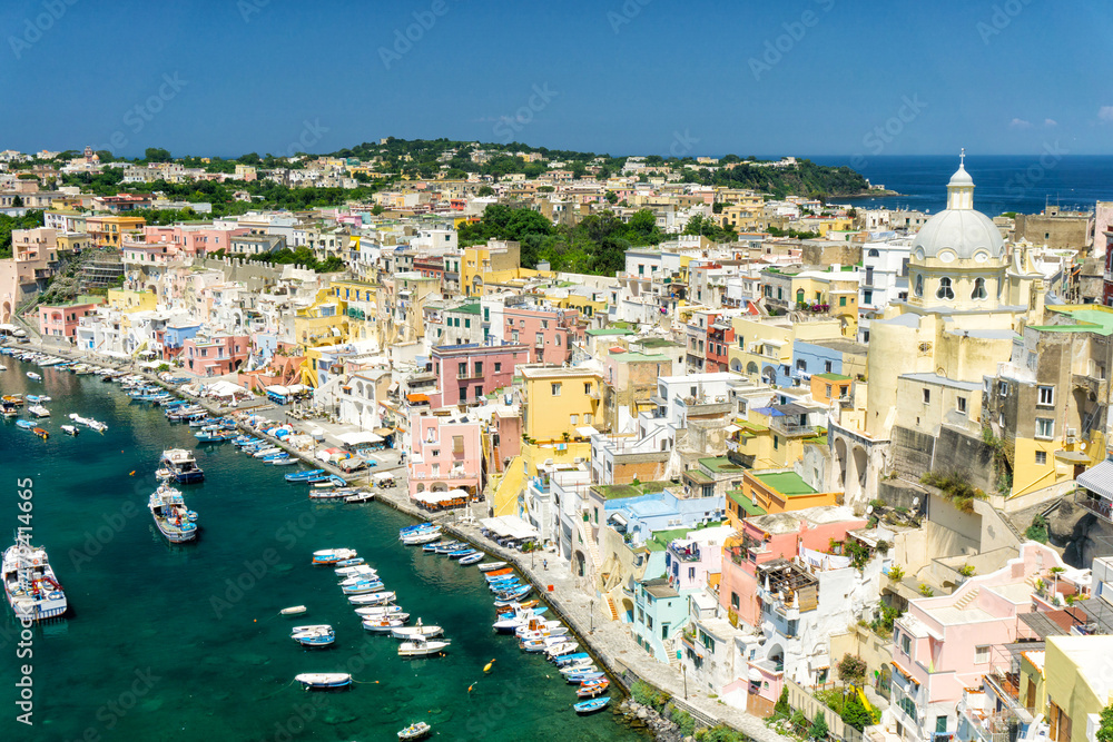 Procida island in Naples