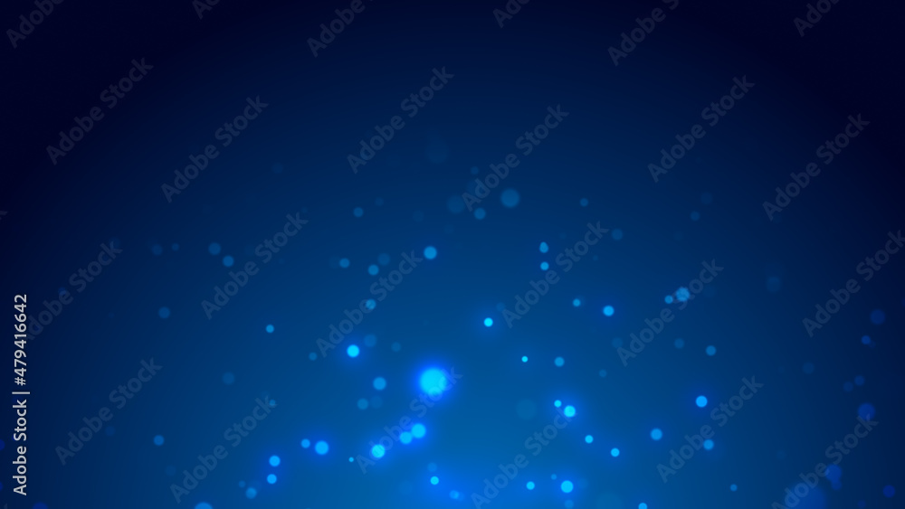 Abstract dot white blue pattern gradient texture technology background.