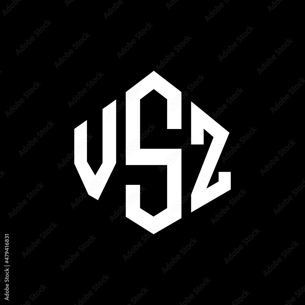 VSZ letter logo design with polygon shape. VSZ polygon and cube shape logo design. VSZ hexagon vector logo template white and black colors. VSZ monogram, business and real estate logo. VSZ letter logo design with polygon shape. VSZ polygon and cube shape logo design. VSZ hexagon vector logo template white and black colors. VSZ monogram, business and real estate logo.