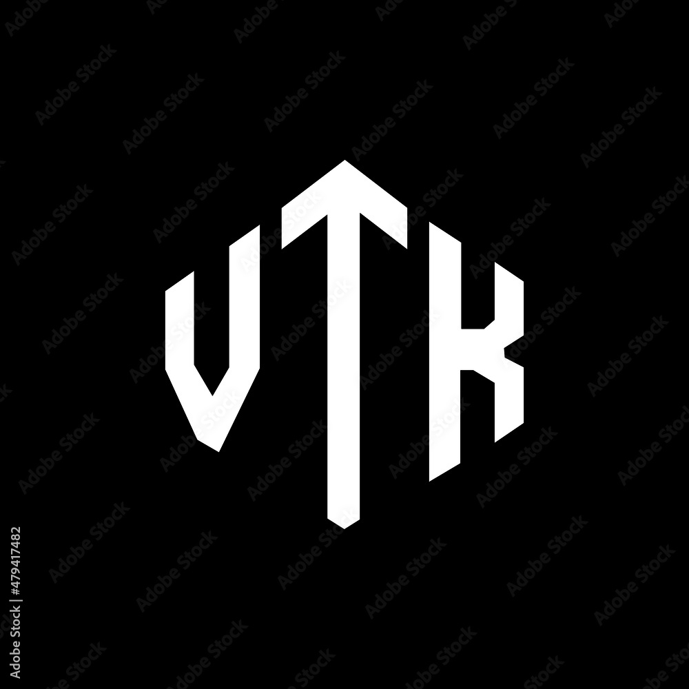 VTK letter logo design with polygon shape. VTK polygon and cube shape logo design. VTK hexagon vector logo template white and black colors. VTK monogram, business and real estate logo. VTK letter logo design with polygon shape. VTK polygon and cube shape logo design. VTK hexagon vector logo template white and black colors. VTK monogram, business and real estate logo.