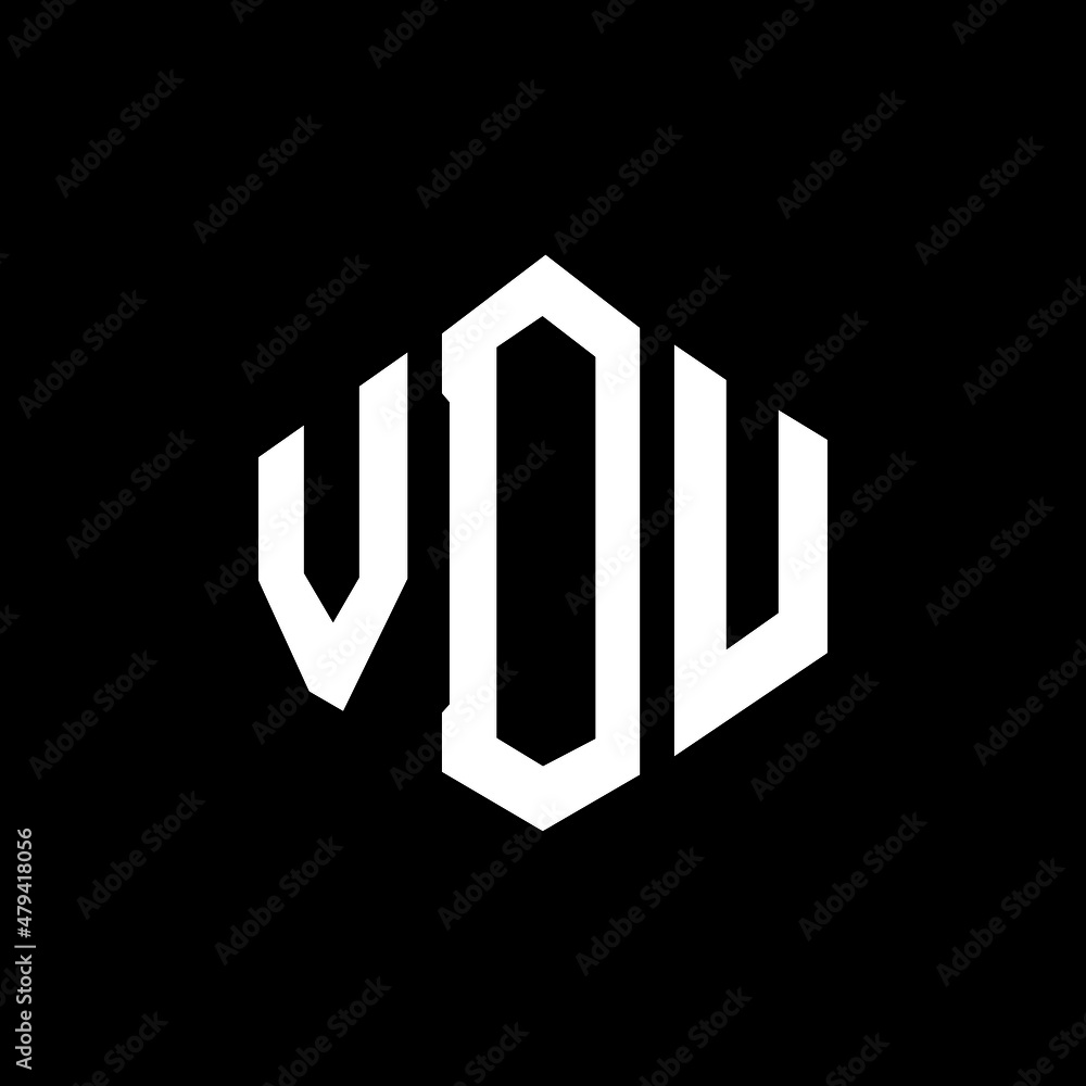 VDU letter logo design with polygon shape. VDU polygon and cube shape logo design. VDU hexagon vector logo template white and black colors. VDU monogram, business and real estate logo. VDU letter logo design with polygon shape. VDU polygon and cube shape logo design. VDU hexagon vector logo template white and black colors. VDU monogram, business and real estate logo.
