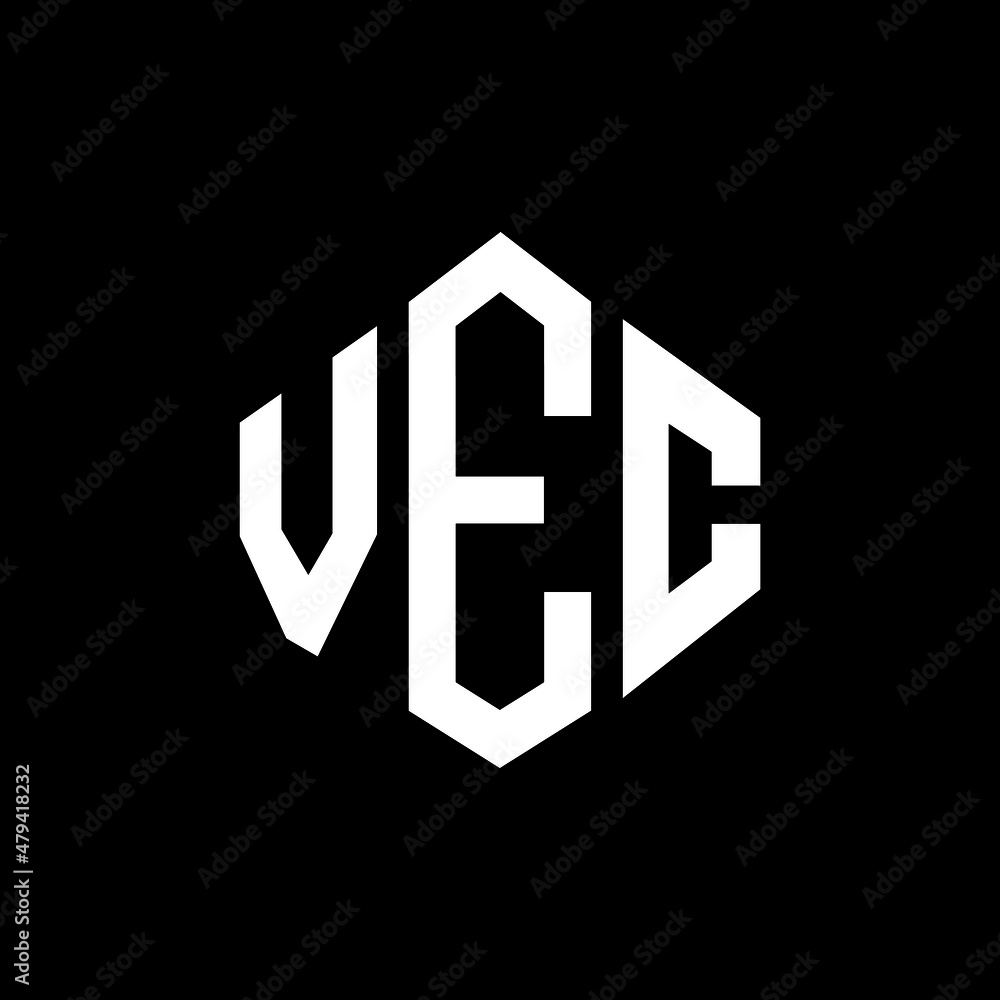 VEC letter logo design with polygon shape. VEC polygon and cube shape logo design. VEC hexagon vector logo template white and black colors. VEC monogram, business and real estate logo. VEC letter logo design with polygon shape. VEC polygon and cube shape logo design. VEC hexagon vector logo template white and black colors. VEC monogram, business and real estate logo.