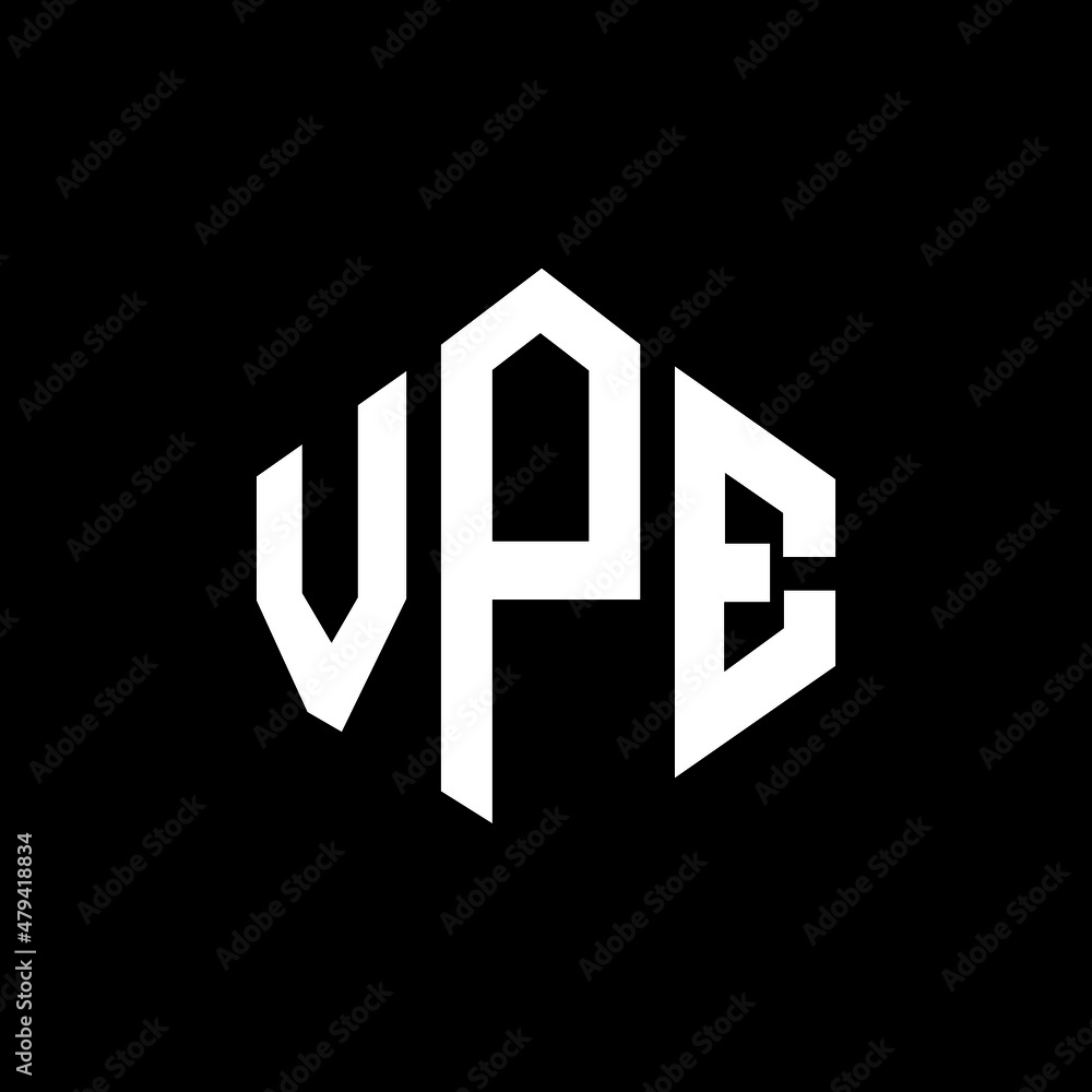 VPE letter logo design with polygon shape. VPE polygon and cube shape logo design. VPE hexagon vector logo template white and black colors. VPE monogram, business and real estate logo. VPE letter logo design with polygon shape. VPE polygon and cube shape logo design. VPE hexagon vector logo template white and black colors. VPE monogram, business and real estate logo.