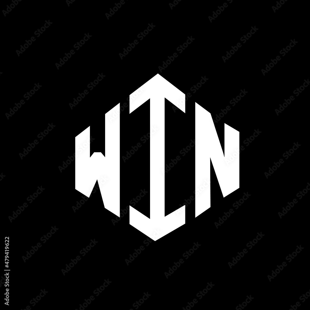 WIN letter logo design with polygon shape. WIN polygon and cube shape logo design. WIN hexagon vector logo template white and black colors. WIN monogram, business and real estate logo. WIN letter logo design with polygon shape. WIN polygon and cube shape logo design. WIN hexagon vector logo template white and black colors. WIN monogram, business and real estate logo.