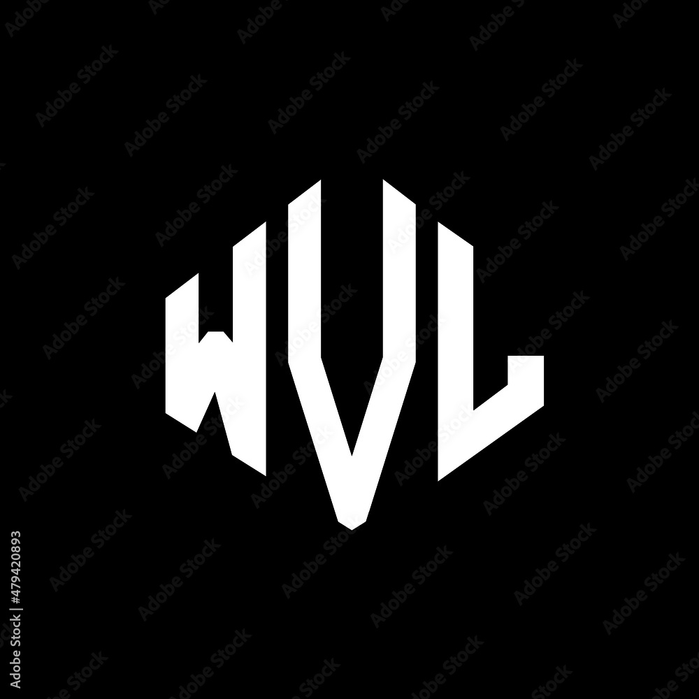 WVL letter logo design with polygon shape. WVL polygon and cube shape logo design. WVL hexagon vector logo template white and black colors. WVL monogram, business and real estate logo. WVL letter logo design with polygon shape. WVL polygon and cube shape logo design. WVL hexagon vector logo template white and black colors. WVL monogram, business and real estate logo.