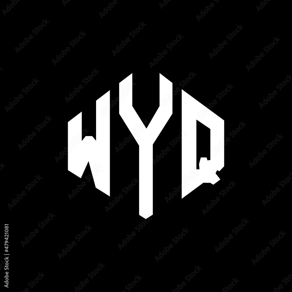 WYQ letter logo design with polygon shape. WYQ polygon and cube shape logo design. WYQ hexagon vector logo template white and black colors. WYQ monogram, business and real estate logo. WYQ letter logo design with polygon shape. WYQ polygon and cube shape logo design. WYQ hexagon vector logo template white and black colors. WYQ monogram, business and real estate logo.