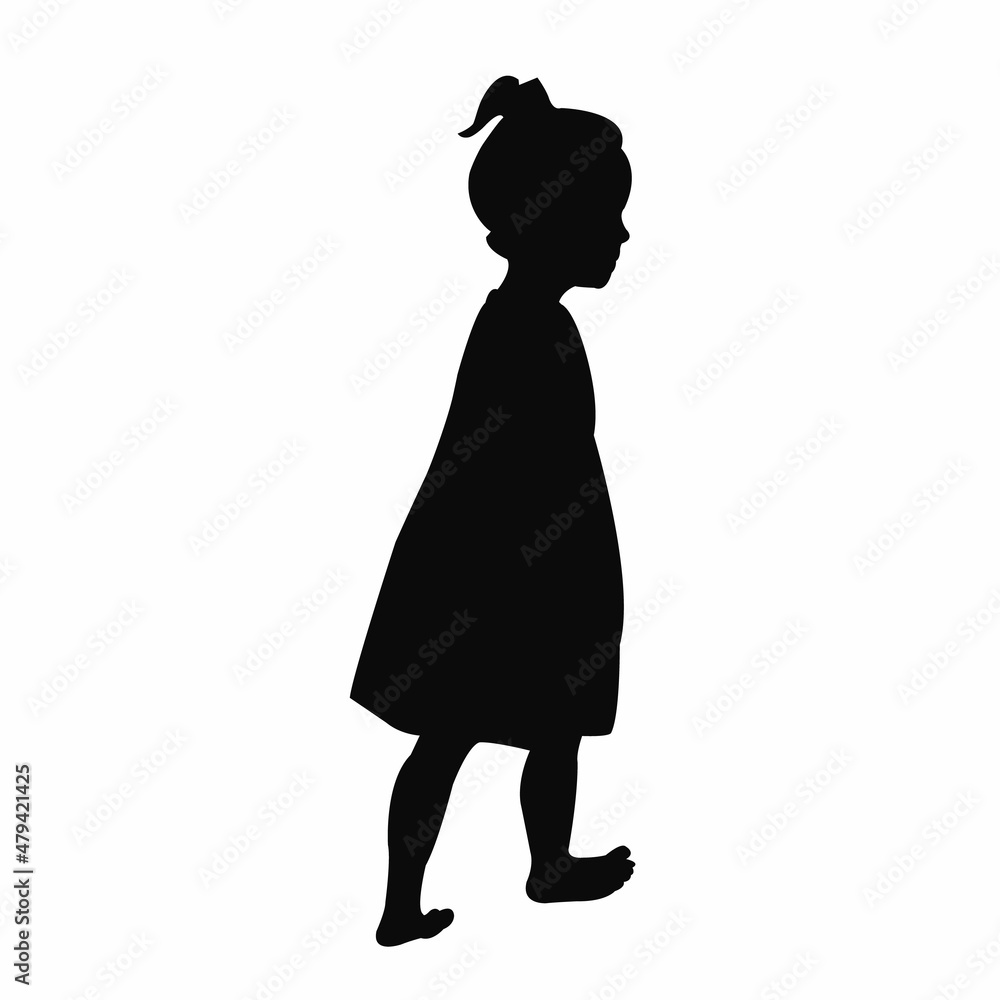 a girl body silhouette vector a girl body silhouette vector