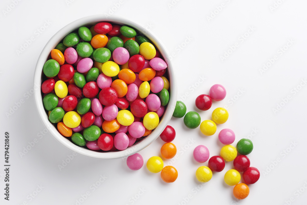 Colorful skittles candies Colorful skittles candies