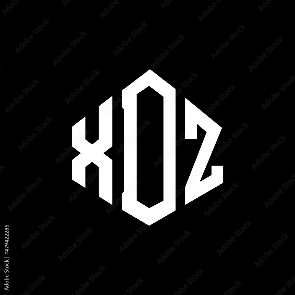 XDZ letter logo design with polygon shape. XDZ polygon and cube shape logo design. XDZ hexagon vector logo template white and black colors. XDZ monogram, business and real estate logo. XDZ letter logo design with polygon shape. XDZ polygon and cube shape logo design. XDZ hexagon vector logo template white and black colors. XDZ monogram, business and real estate logo.