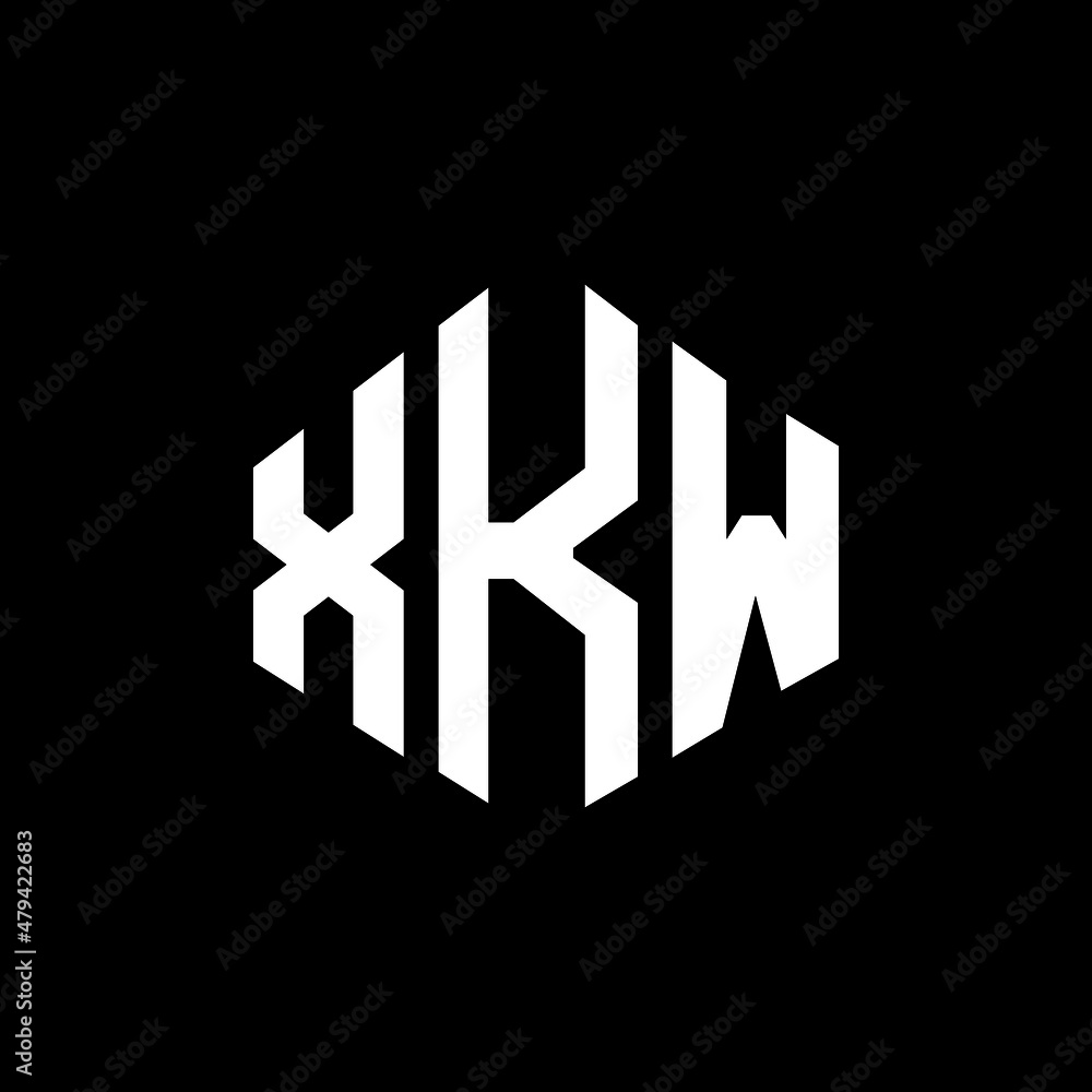 XKW letter logo design with polygon shape. XKW polygon and cube shape logo design. XKW hexagon vector logo template white and black colors. XKW monogram, business and real estate logo. XKW letter logo design with polygon shape. XKW polygon and cube shape logo design. XKW hexagon vector logo template white and black colors. XKW monogram, business and real estate logo.