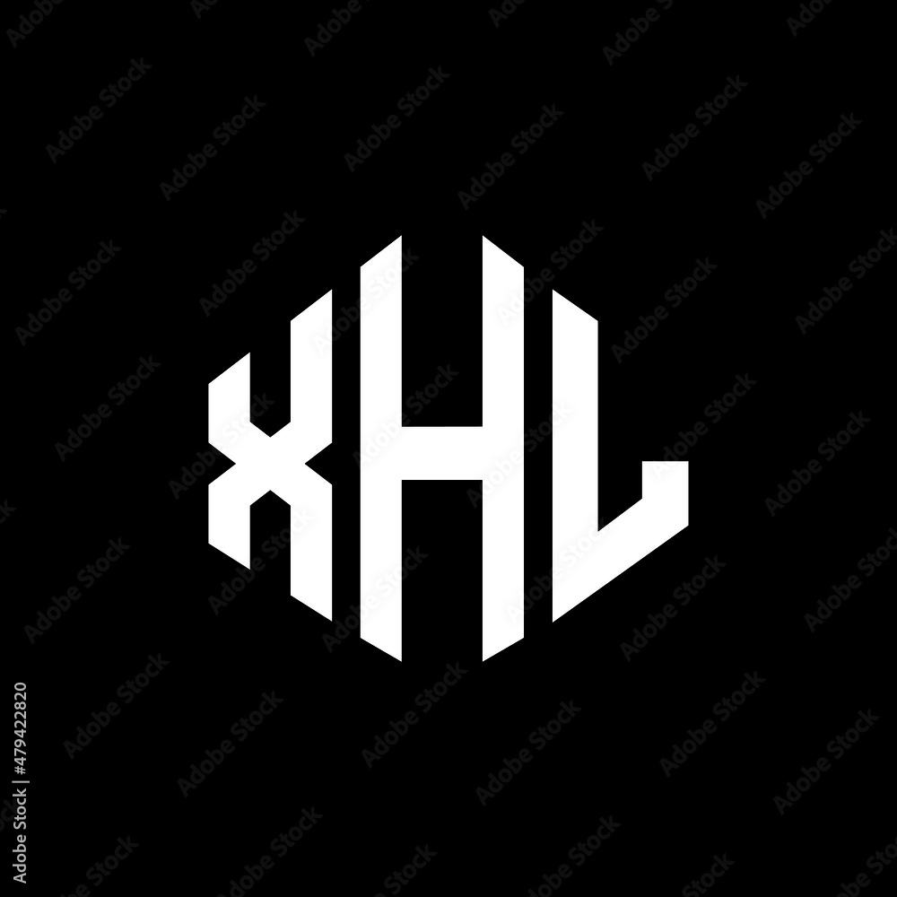 XHL letter logo design with polygon shape. XHL polygon and cube shape logo design. XHL hexagon vector logo template white and black colors. XHL monogram, business and real estate logo. XHL letter logo design with polygon shape. XHL polygon and cube shape logo design. XHL hexagon vector logo template white and black colors. XHL monogram, business and real estate logo.