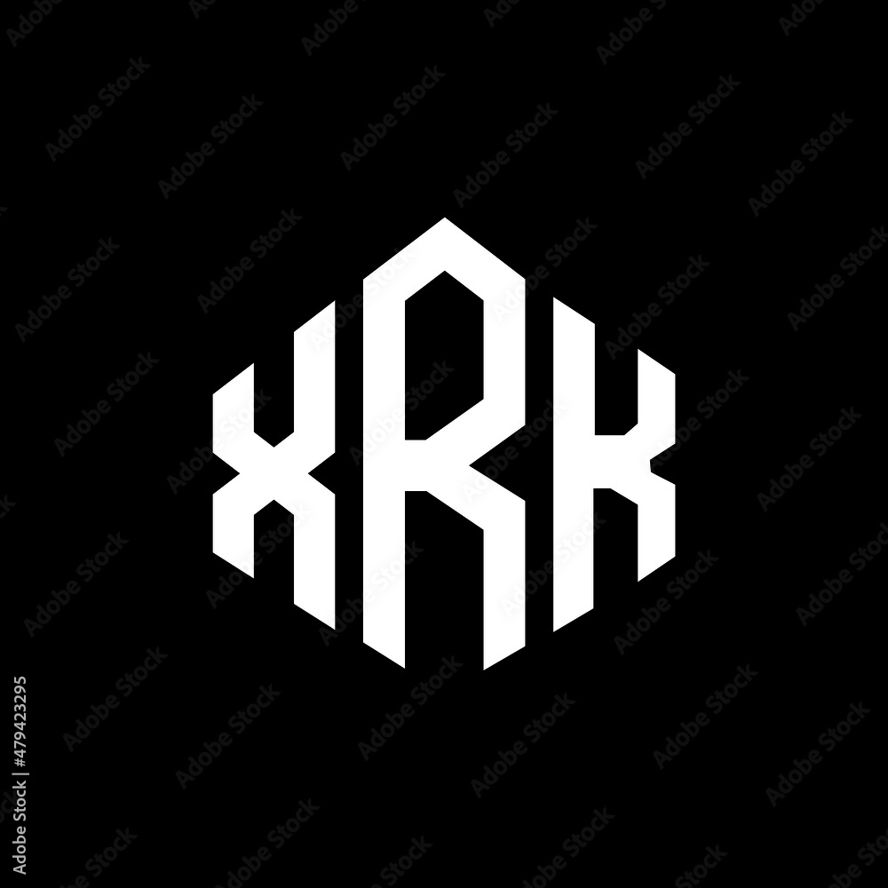 XRK letter logo design with polygon shape. XRK polygon and cube shape logo design. XRK hexagon vector logo template white and black colors. XRK monogram, business and real estate logo. XRK letter logo design with polygon shape. XRK polygon and cube shape logo design. XRK hexagon vector logo template white and black colors. XRK monogram, business and real estate logo.