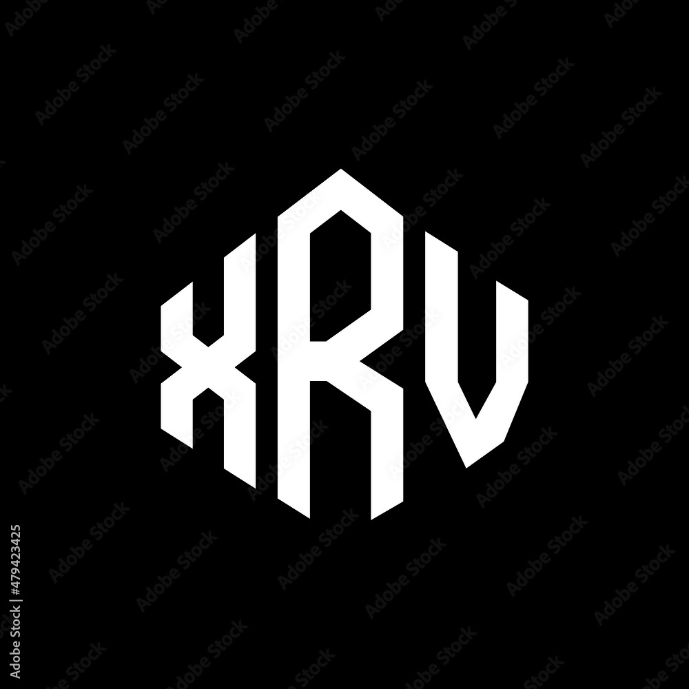 XRV letter logo design with polygon shape. XRV polygon and cube shape logo design. XRV hexagon vector logo template white and black colors. XRV monogram, business and real estate logo. XRV letter logo design with polygon shape. XRV polygon and cube shape logo design. XRV hexagon vector logo template white and black colors. XRV monogram, business and real estate logo.