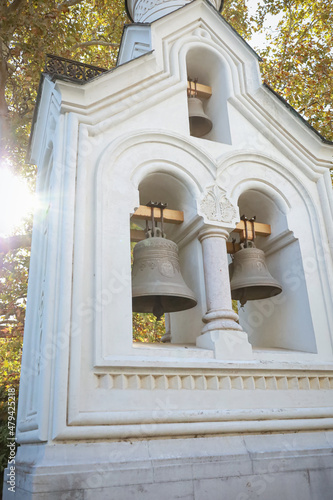 bell tower of the church