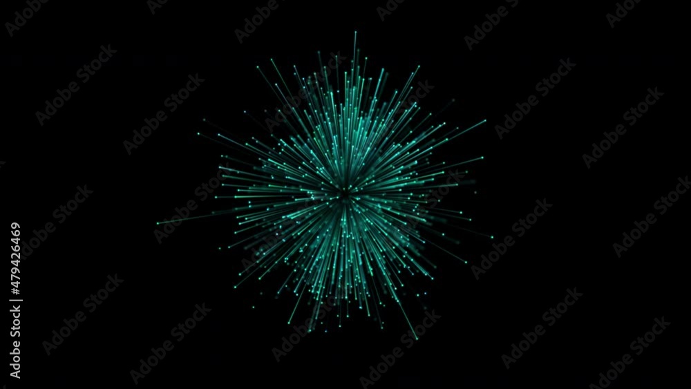 Optical fiber sheaf abstract motion background. Glowing bundle of Optic cables loop animation Optical fiber sheaf abstract motion background. Glowing bundle of Optic cables loop animation