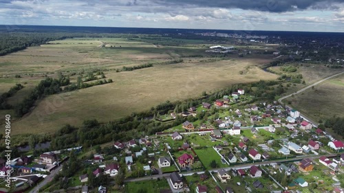 Wallpaper Mural пролет через деревню в поле Torontodigital.ca