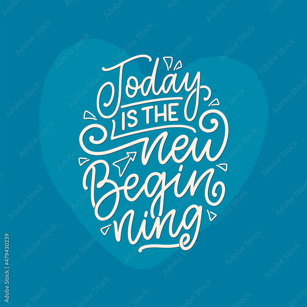 Hand drawn lettering quote in modern calligraphy style about Monday. Slogan for print and poster design. Vector Hand drawn lettering quote in modern calligraphy style about Monday. Slogan for print and poster design. Vector