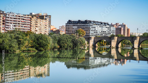Zaragoza, also known in English as Saragossa, is the capital city of the Zaragoza Province and of the autonomous community of Aragon, Spain © Jakub