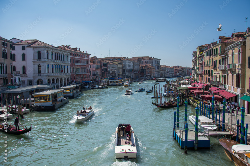 Venice ,Italy, grand canal, Rialto bridge ,2019,Rialto's Bridge 