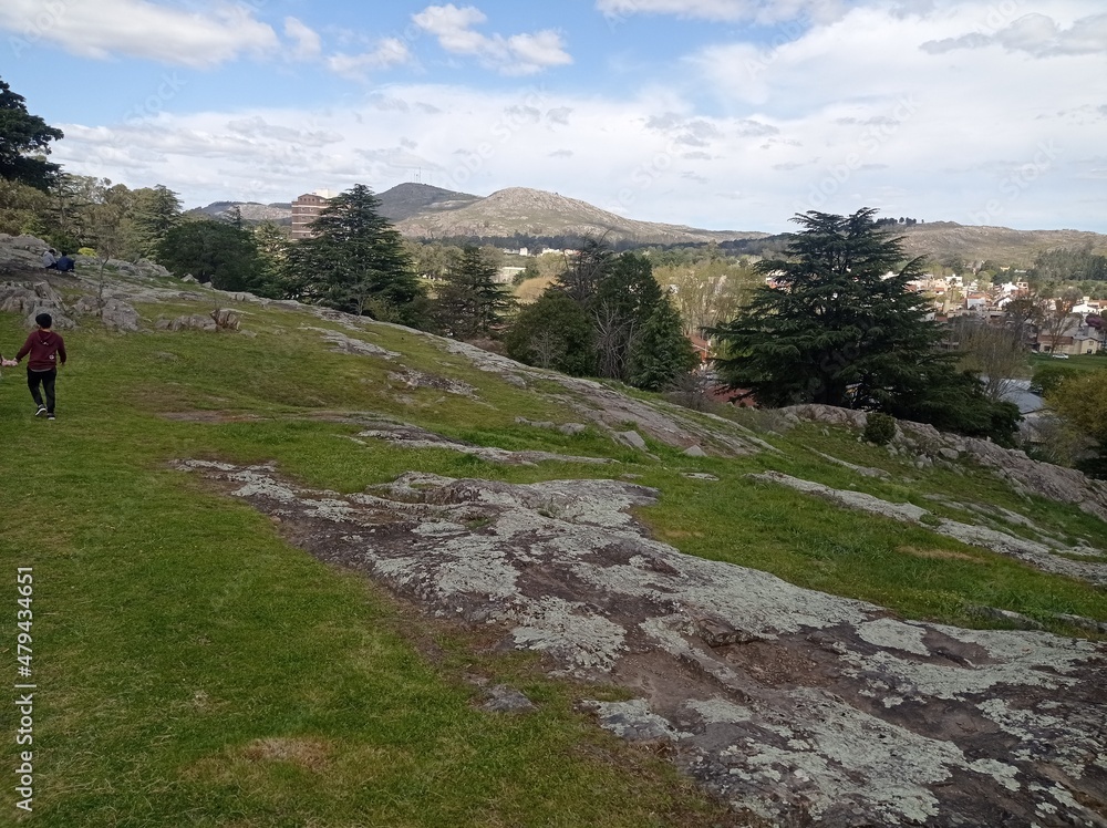 Fototapeta premium hiking in the mountains