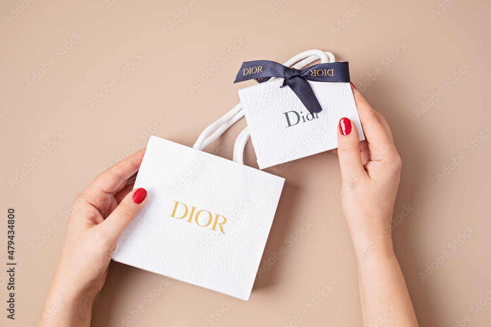 Dior Christmas Holiday 2022 Gift Box With Ribbon New!